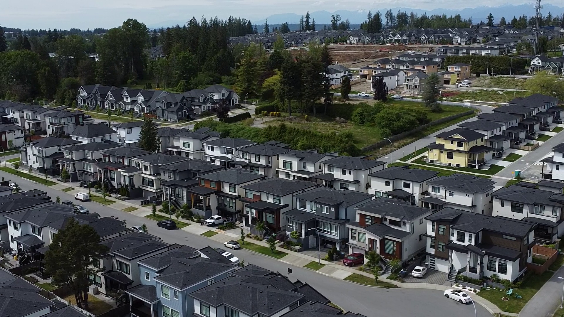 Montalcino Homes Aerial View